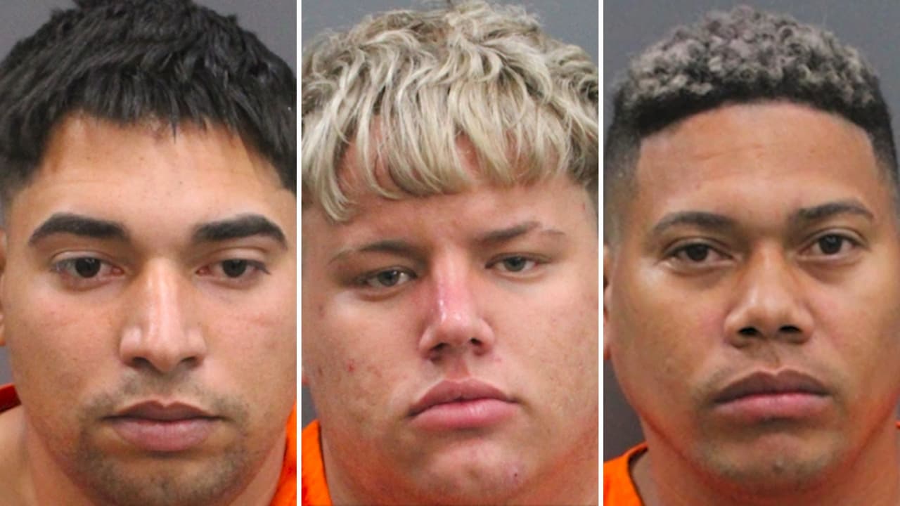 Tres hispanos acusados de secuestro y agresión a mujer en Hillsborough