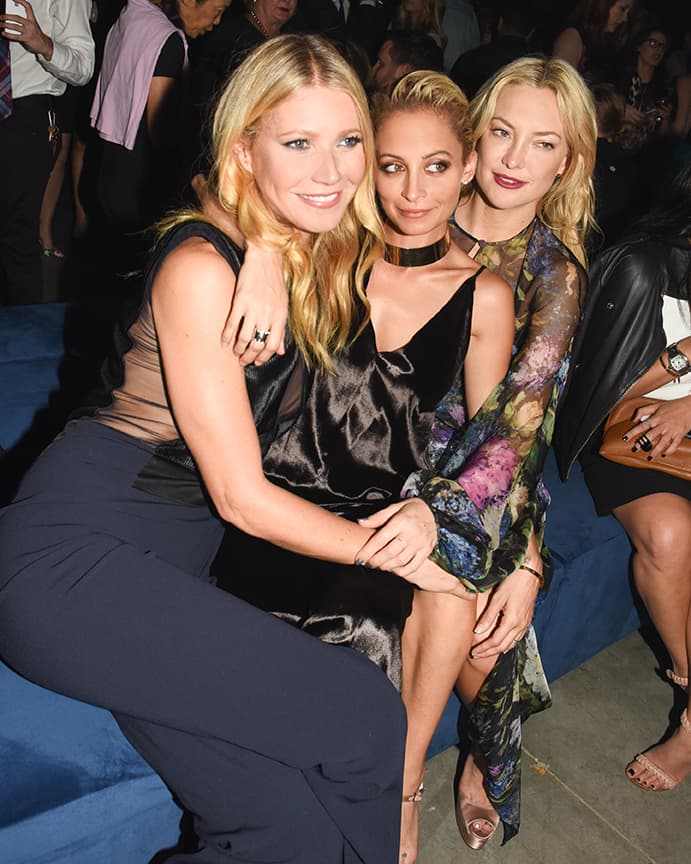 Gwyneth Paltrow, Nicole Richie y Kate Hudson