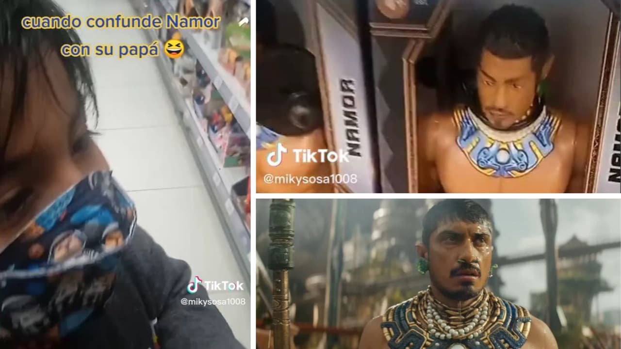 Todo inició cuando el niño vio un juguete de Namor