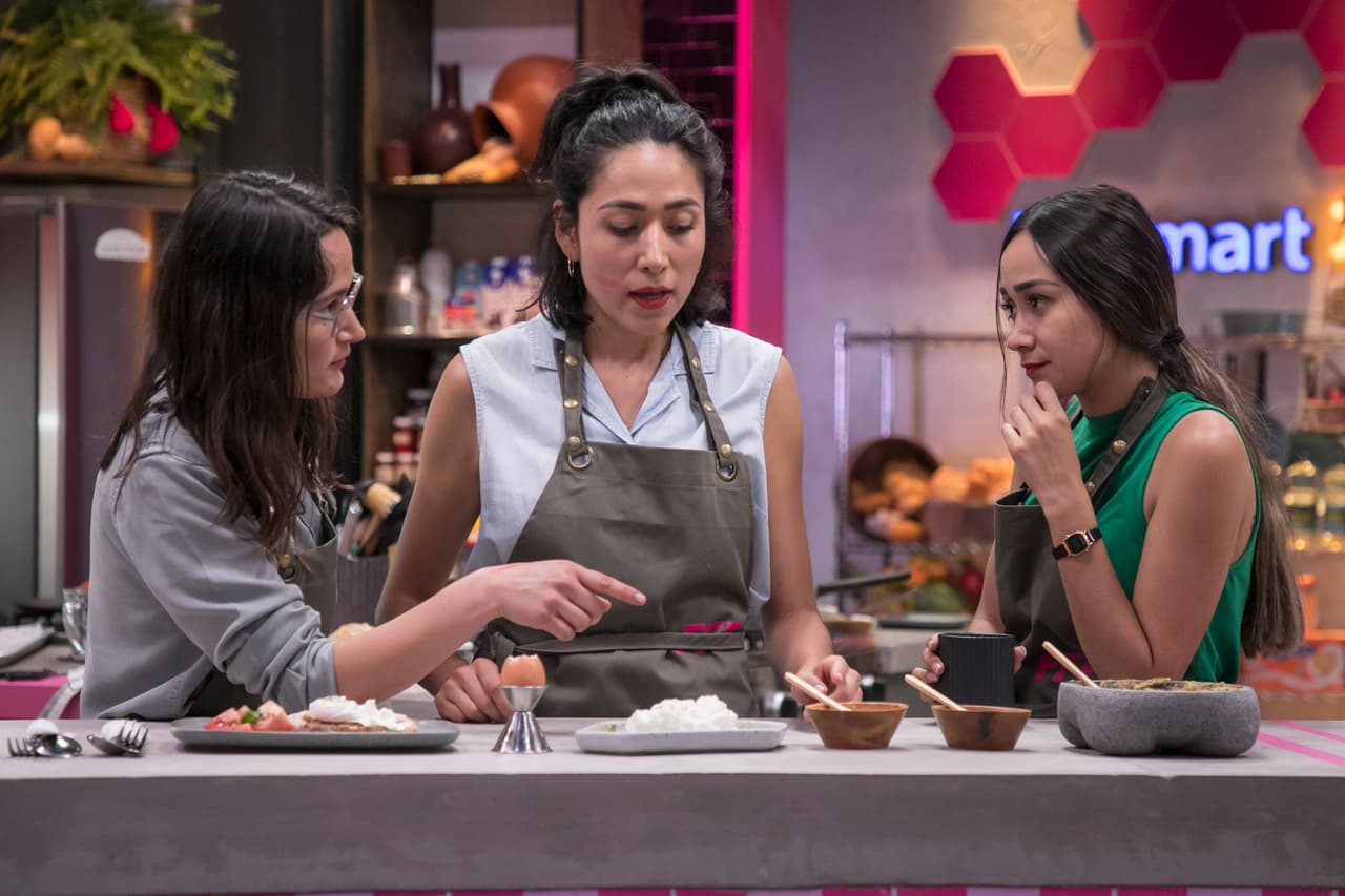 Aunque su huevo nube estaba "crudillo", la preparación satisfizo a los jueces.