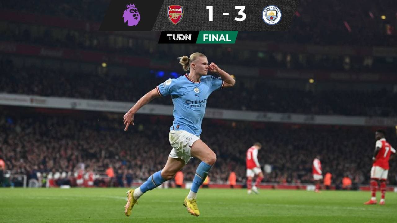 Manchester City venció al Arsenal y le arrebató liderato de la Premier
