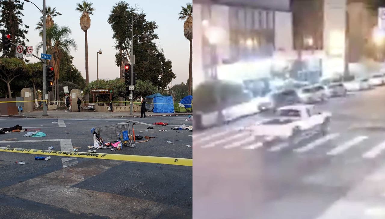 Identifican al sospechoso de atropellar mortalmente a una mujer en MacArthur Park