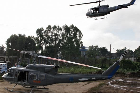El operativo para su captura se llevó a cabo con dos helicópteros de las fuerzas de seguridad. El presunto capo se encontraba en una vivienda rústica junto a otros dos hombres.