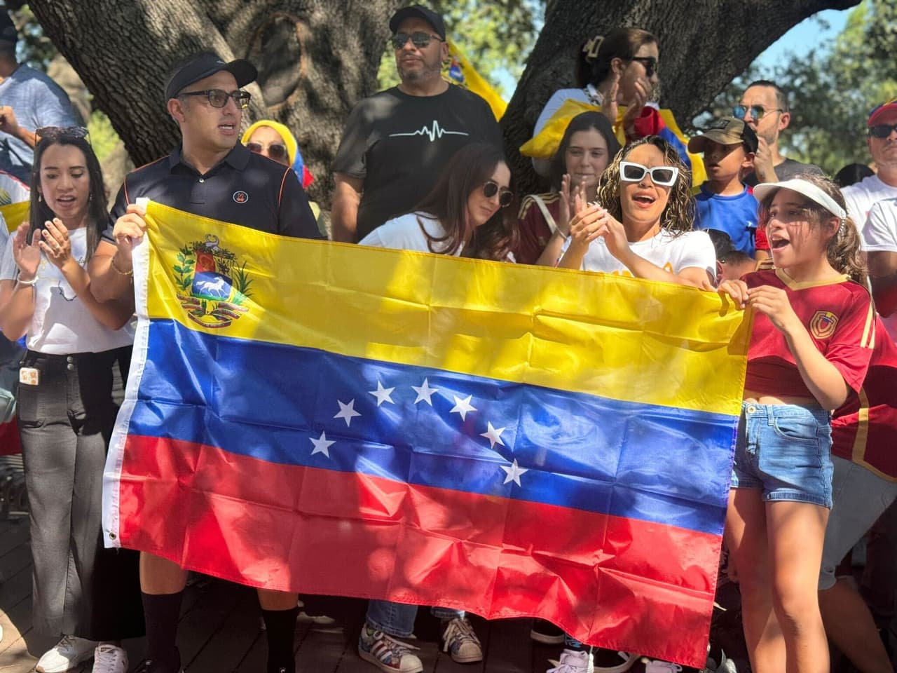 Muchos dijeron que extrañan a los familiares que dejaron en Venezuela y tiene fe en que algún día podrán reunirse.