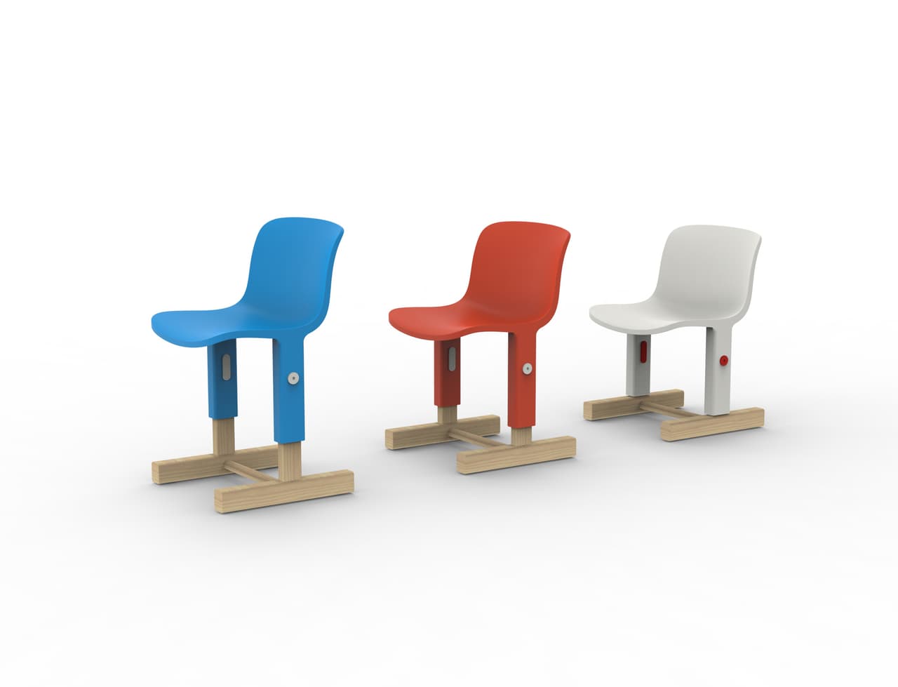 Little Big, silla de altura ajustable, Big-Game para Magis.