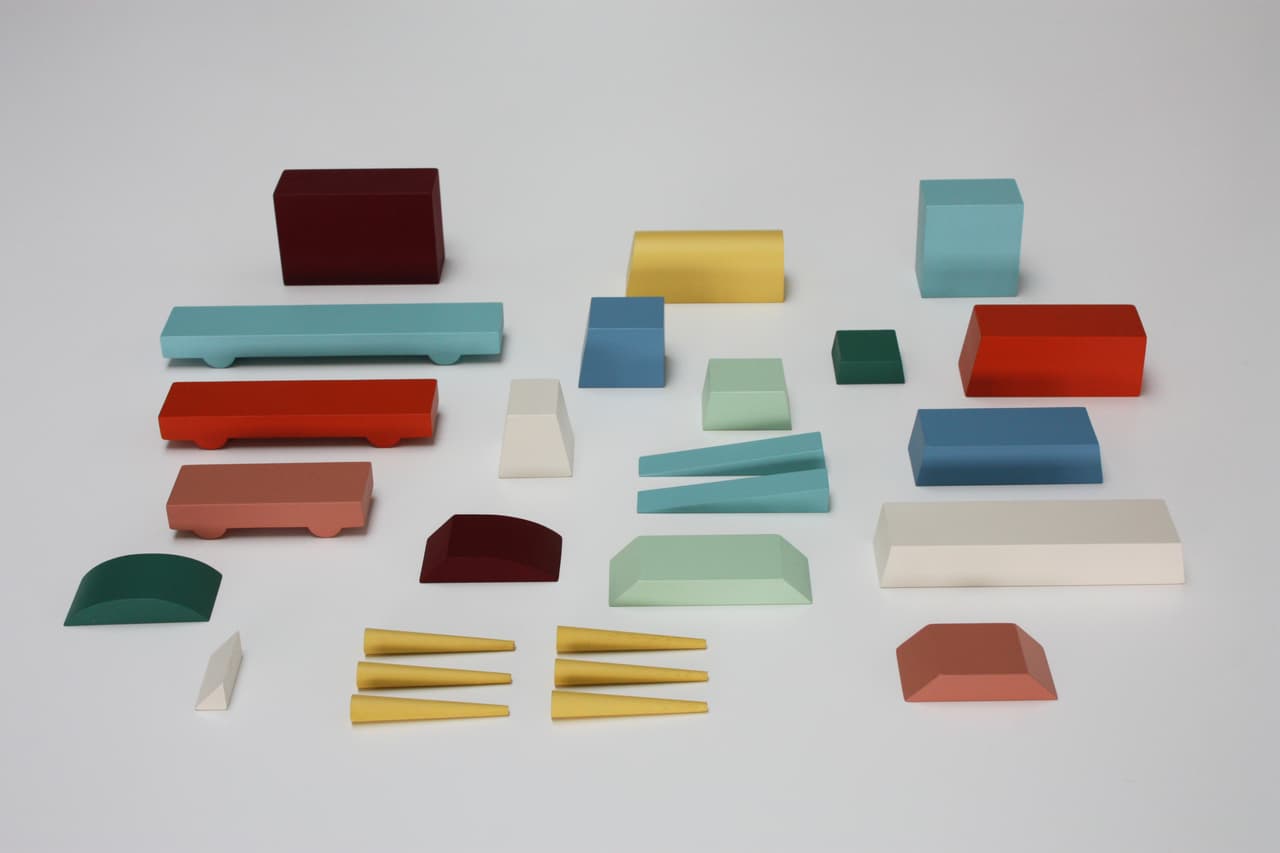 CARtools, bloques para armar, Floris Hovers para Magis.