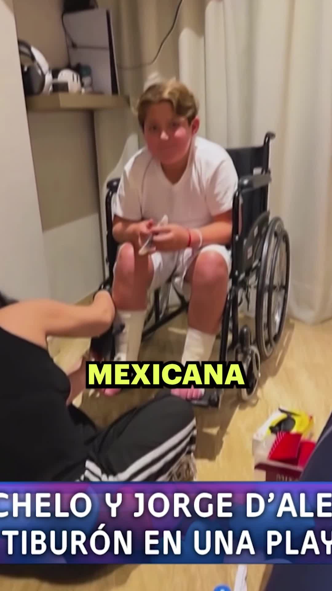 ¡Nieto de Lupita D'Alessio fue ATACADO por un TIBURÓN!