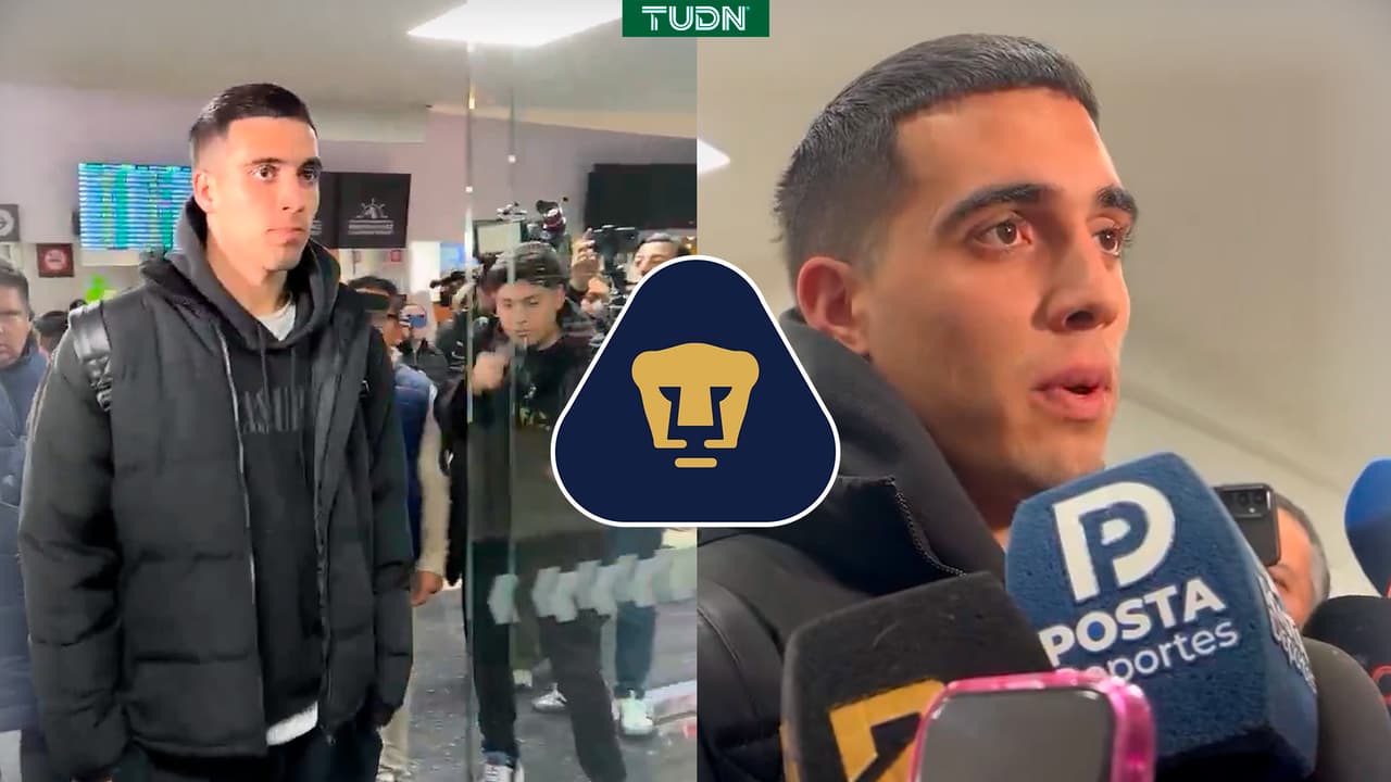Alex Padilla: "Cuando me llega la opción de Pumas no me lo pienso"