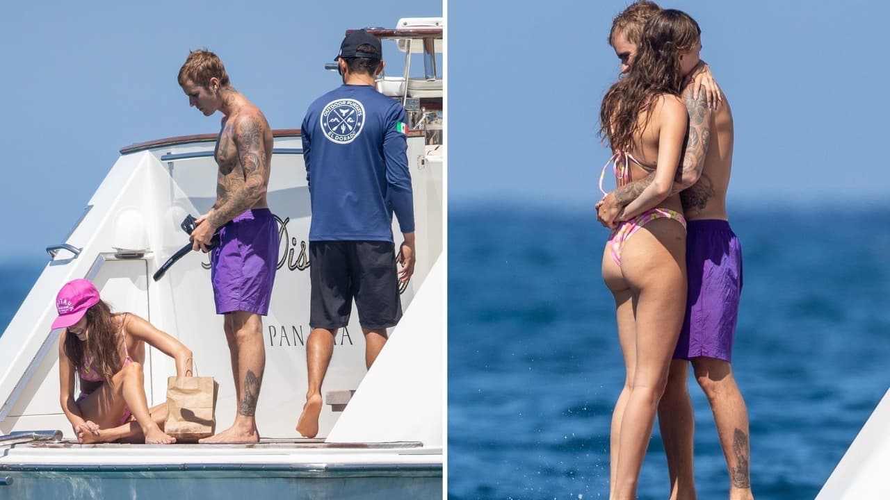 Justin y Hailey Bieber en Los Cabos San Lucas
