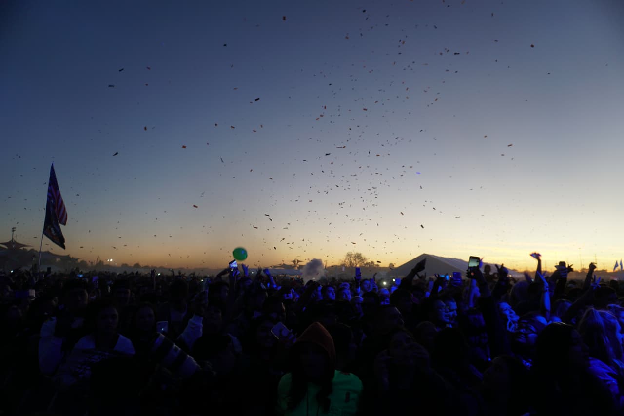 Massive crowds gathered to watch a variety of hip hop groups, from Bamsworth Belli to Wiz Khalifa. These are just a few of our favorite crowd photos.