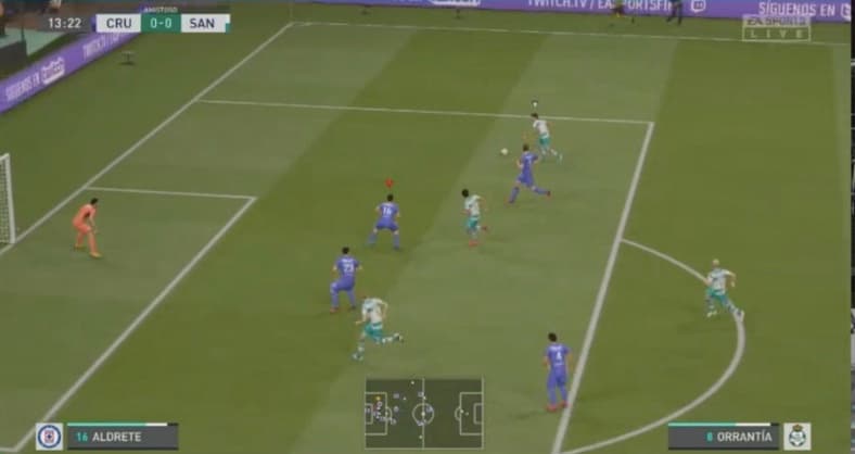 Cruz Azul no logra salir del sótano y esta vez caen frente al Santos de Eduardo Aguirre con un marcador de 3-4.