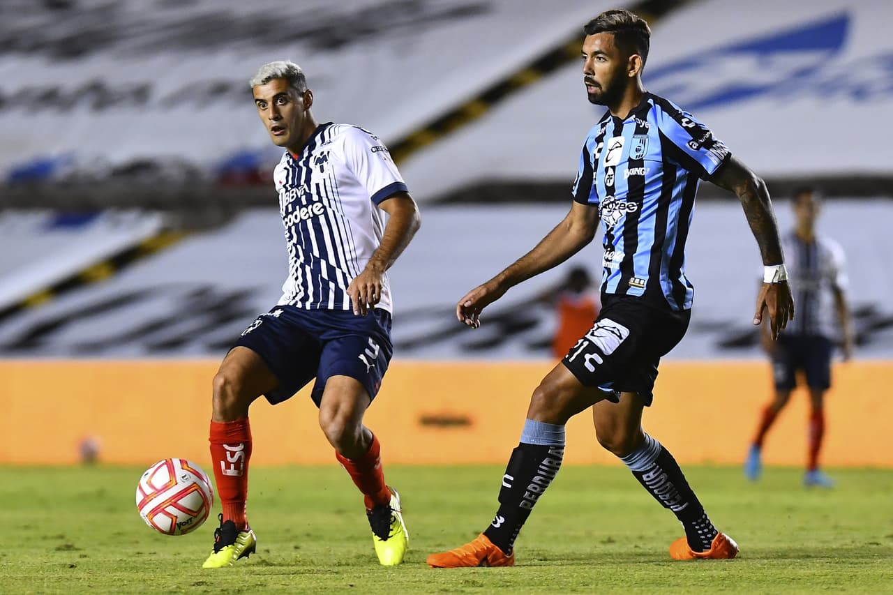 Rayados goleó 0-3 a Querétaro en la Jornada 4 con goles de Rogelio Funes Mori, Germán Berterame y Jesús Gallardo.