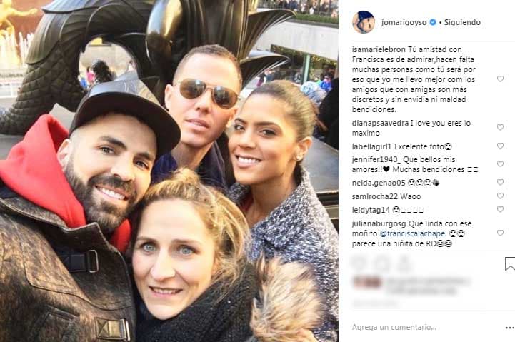 Así que aprovechando este 'Throwback Thursday' o 'Jueves del recuerdo', Jomari publico esta imagen en la que también aparece su hermana conviviendo con los enamorados.