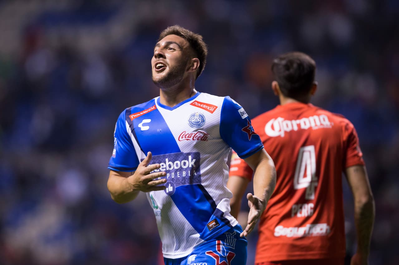 Con Lucas Cavallini como figura, Puebla venció 2 - 0 a los Diablos Rojos de Toluca.