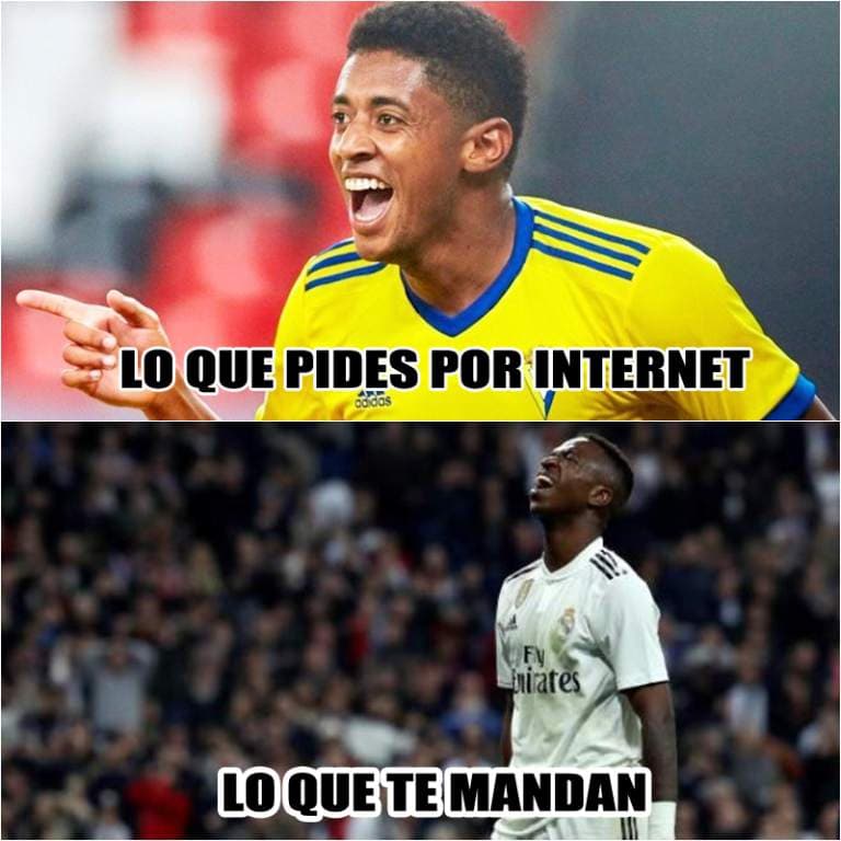 Los mejores memes de la derrota del Real Madrid y del Choco Lozano | Anthony Lozano clavó el gol que venció a los merengues y las redes sociales no paran de ‘alabarlo’; Sergio Ramos salió ‘ligeramente salpicado’.