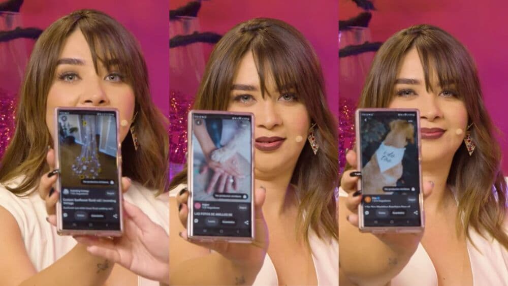 Daniela Luján ya sabe cómo quiere su velo de novia y hasta el outfit de Pancetta.