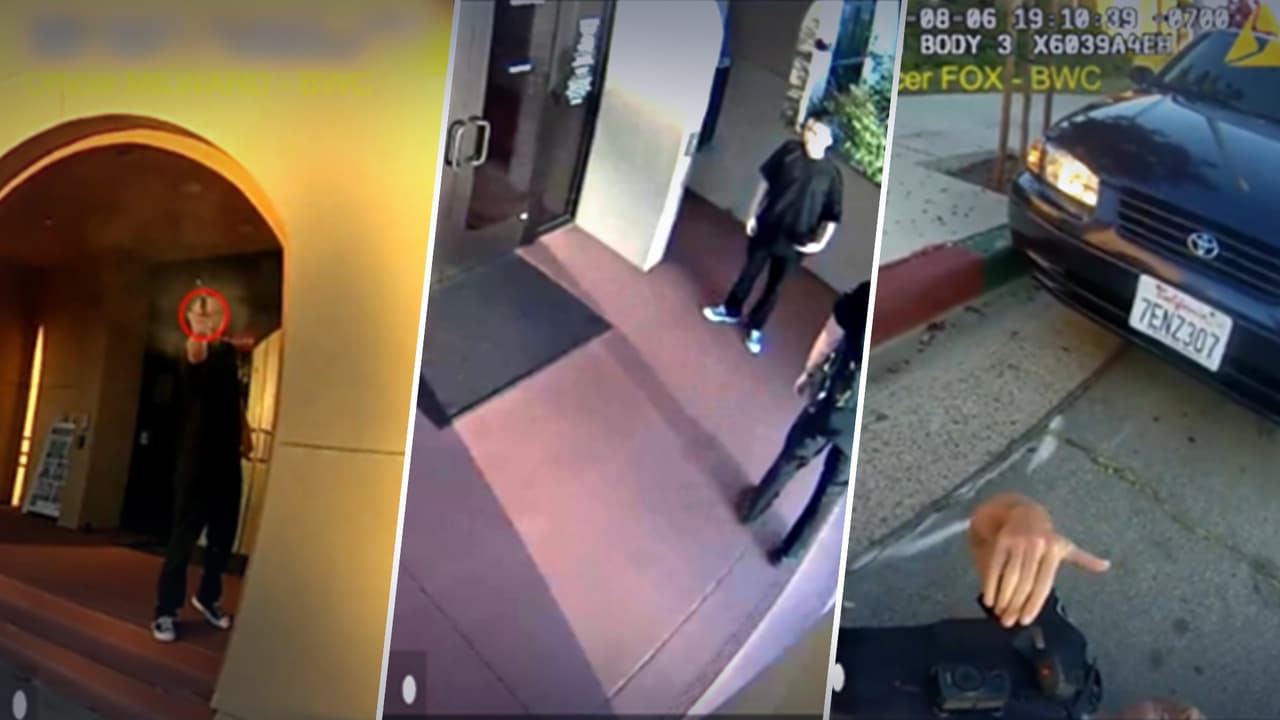 Difunden imágenes de tiroteo mortal en La Habra; el sospechoso fue abatido por la policía  