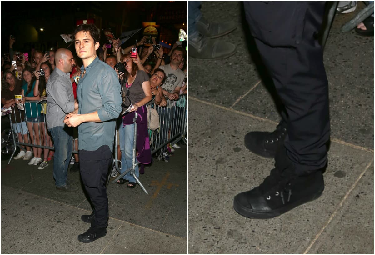 Orlando Bloom es otra de las estrellas a las que podríamos ver en el colegio usando botines. ¡Es muy sencillo adquirir su estilo, compruébalo!