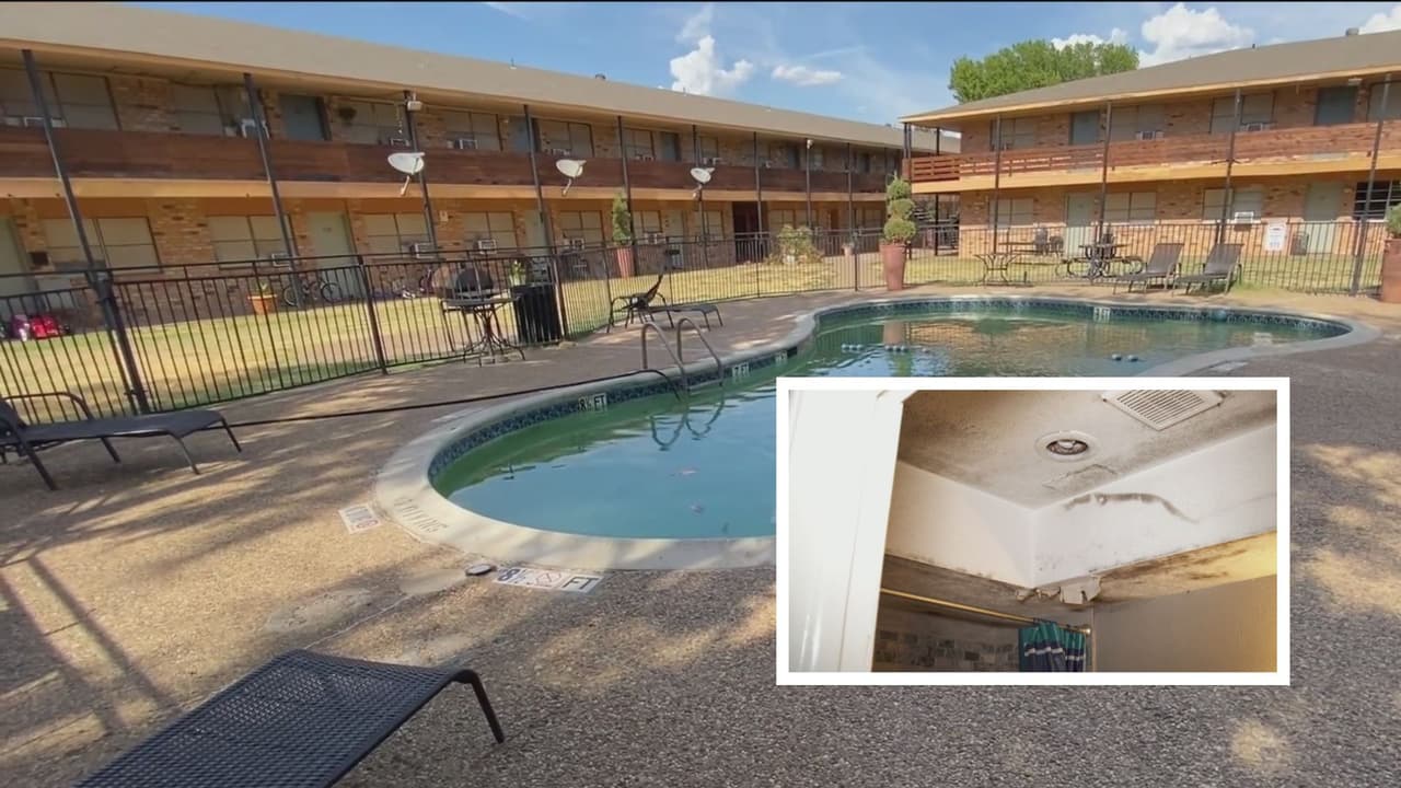 “Se cayó de la humedad y tengo el pedazo"; residentes denuncian problemas en complejo de apartamentos en Arlington