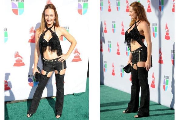 Los fashionistas tuvieron mucho de qué hablar con el atuendo de algunas de las estrellas invitadas a los Latin GRAMMY. Los artistas no sólo dejan volar su creatividad para componer canciones sino también para vestirse. Desafortunadamente no se escaparon de caer en la lista de los peor vestidos.