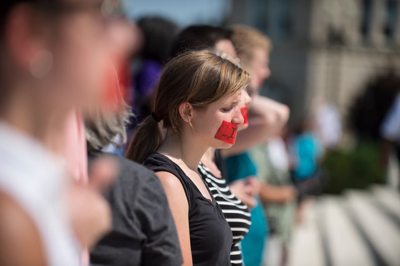Activistas Pro-vida esperaron la decisión frente a la Corte Suprema de Justicia