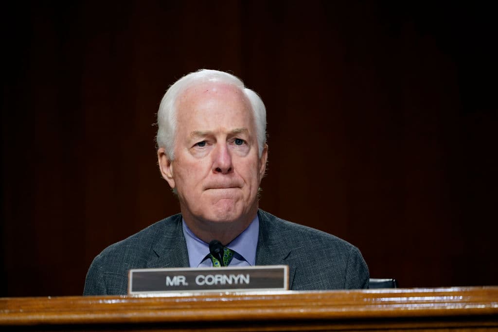 John Cornyn dice que el Senado “no está obligado” a confirmar las nominaciones de Biden