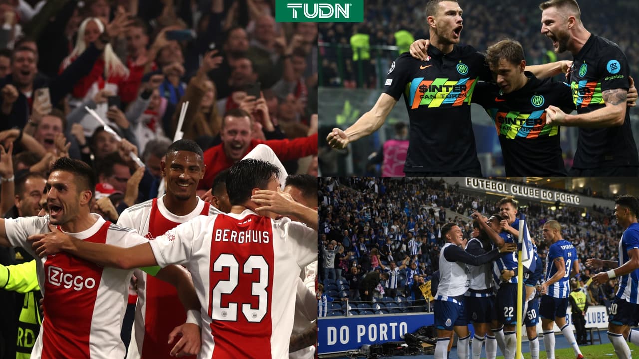 Ajax golea al Borussia e Inter acaba invicto de Sheriff