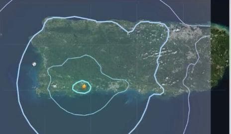Se registra sismo de magnitud 4.28 al suroeste de Puerto Rico 