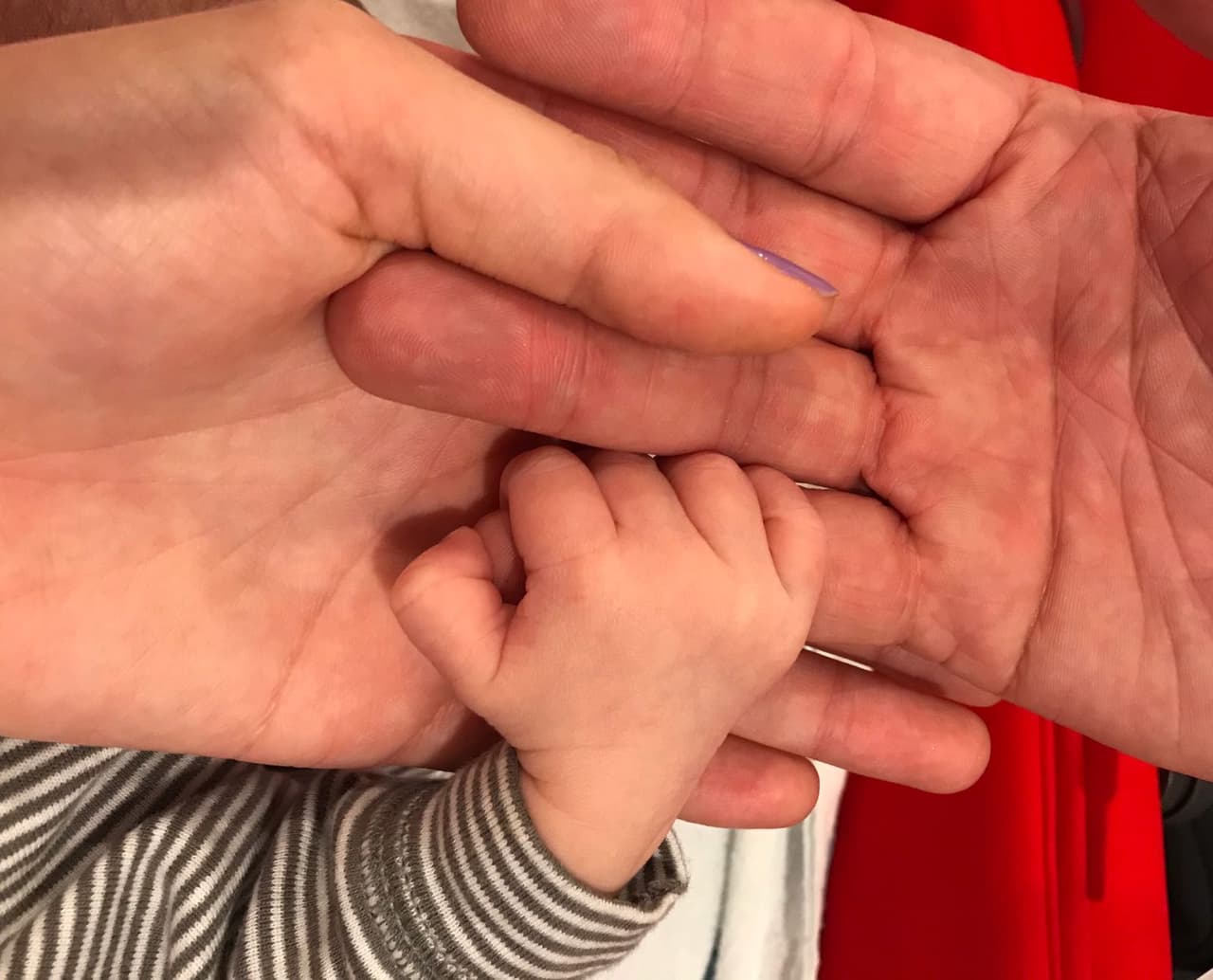 El momento más esperado llegó: Liam Tacher nació a las 12:26 del viernes 16 de febrero, pesó 7 libras y midió 20 pulgadas.
<br>