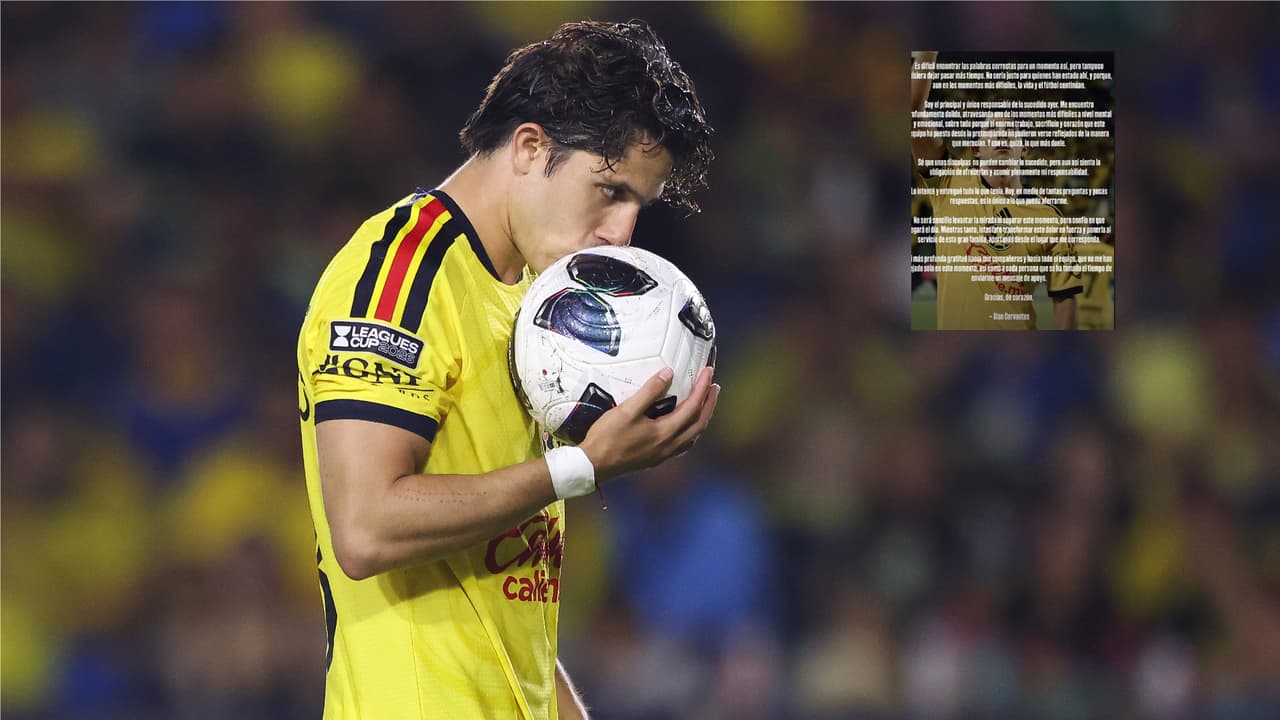 Alan Cervantes deja sentido mensaje tras eliminación del América