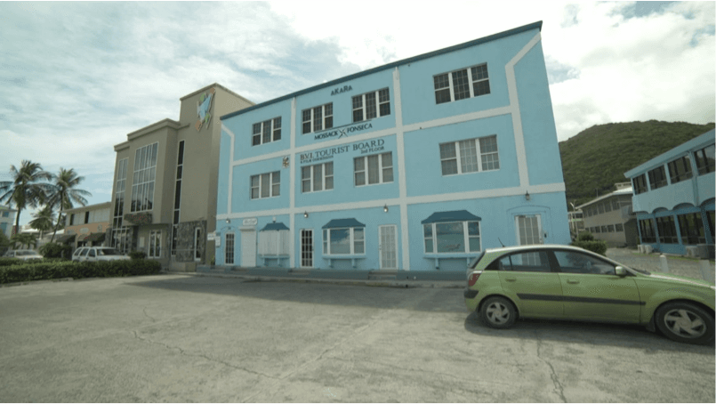 Oficina de Mossack Fonseca en las Islas Vírgenes Británicas