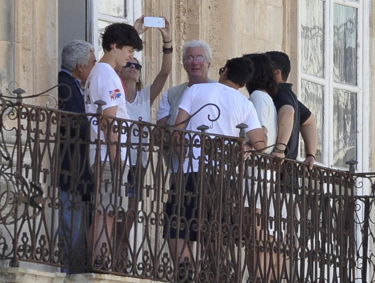 Disfrutaron de las bellas calles de Sicilia.