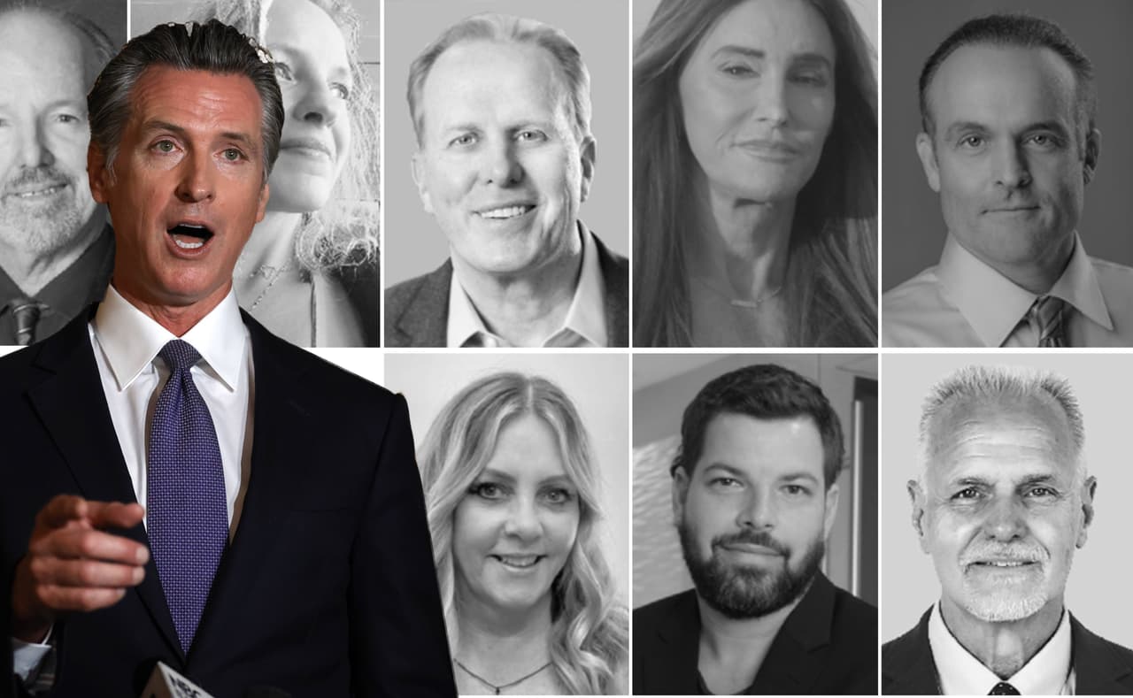 Estos son los 46 candidatos inscritos en la elección revocatoria en California