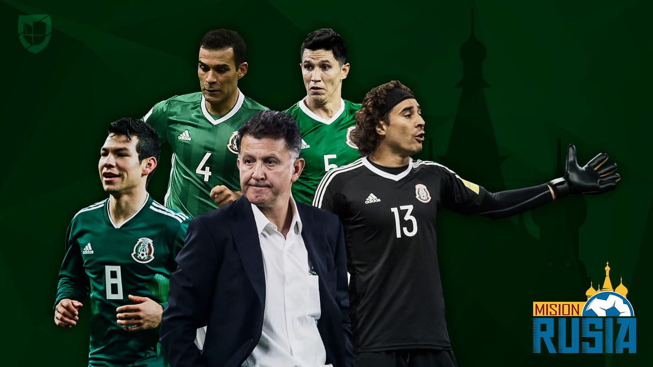 Juan Carlos Osorio da a conocer la prelista de México rumbo al Mundial de Rusia 2018