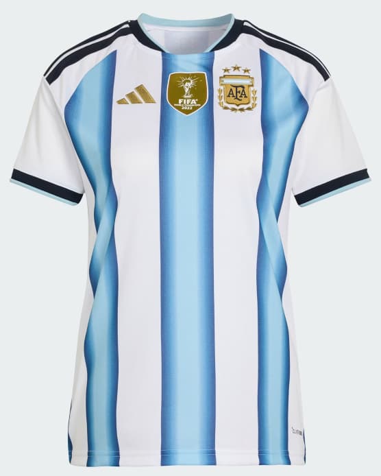 También ya se conoce la playera de Argentina.
