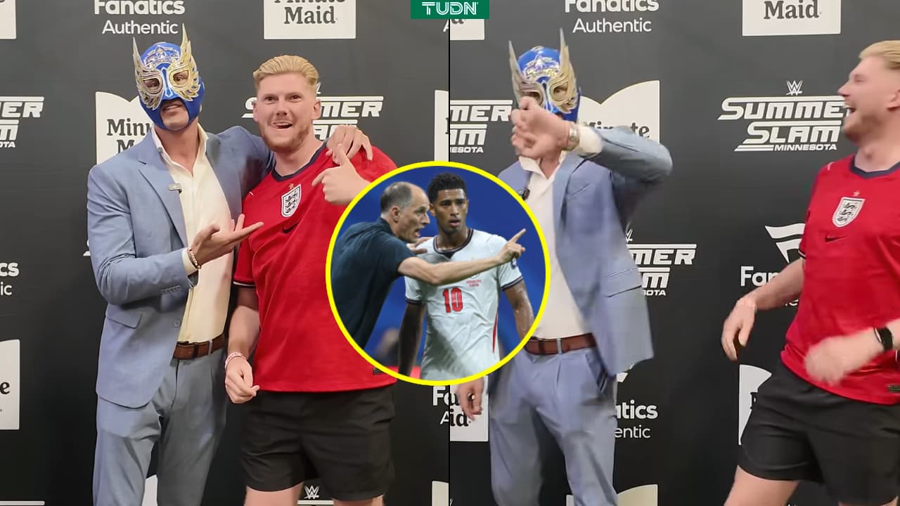 El Grande Americano tunde a fan inglés por el México vs. Inglaterra del Mundial 2026