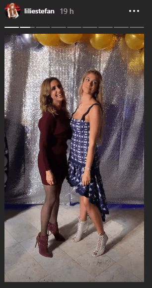 Y agregó una emotiva felicitación a su hija, de quien se dijo orgullosa. “Que Dios te guíe siempre por el buen camino, tienes un corazón de oro”, comentó.