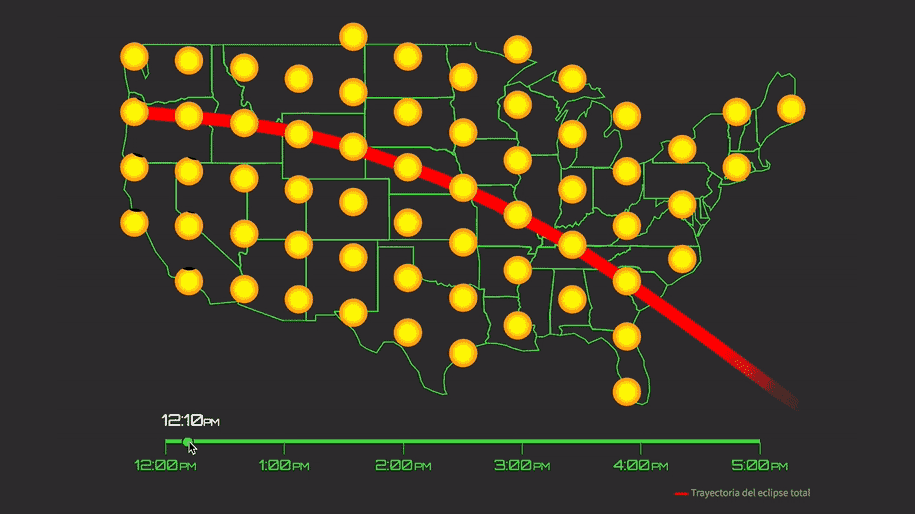 Escribe tu 'zip code' y descubre cómo se verá el eclipse de 2017 solar en tu ciudad 