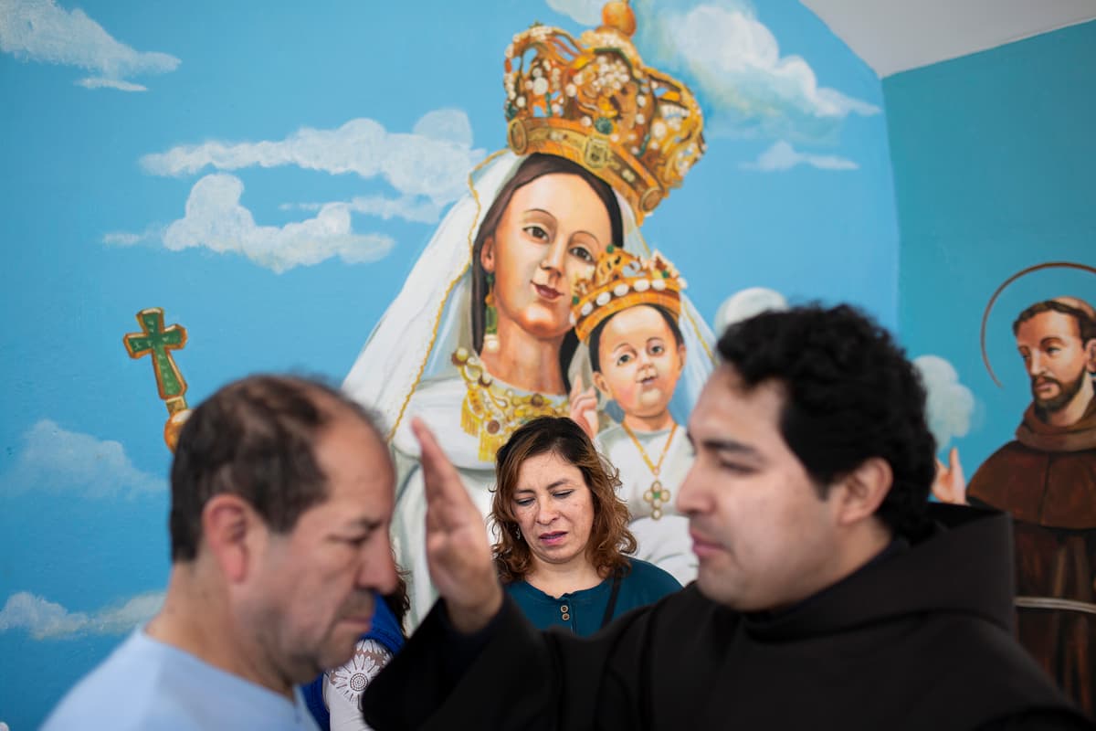 Una misa campal es parte de las actividades por la celebración de la Virgen de la Nube.