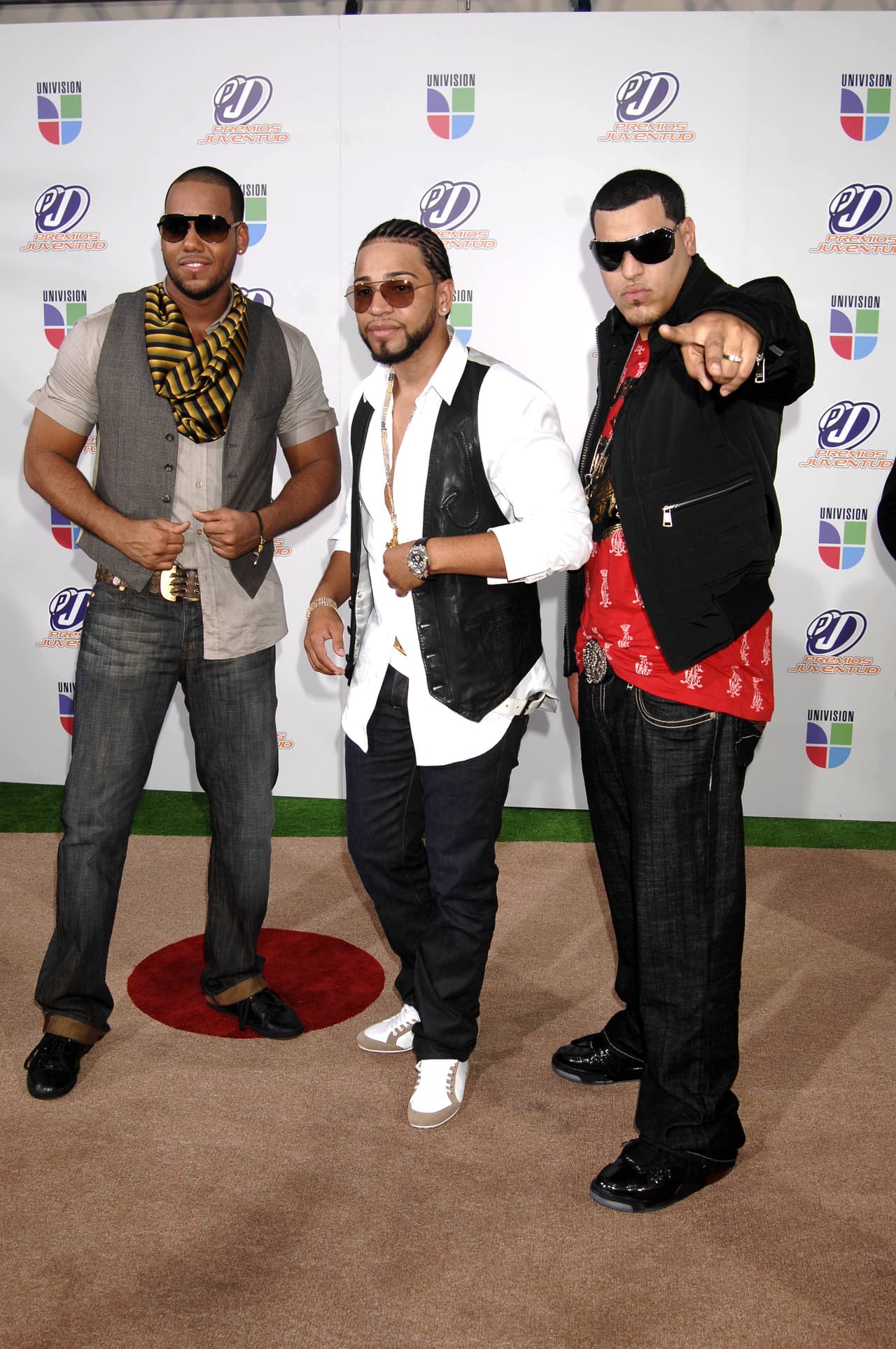 En 2004 también vimos desfilar en Premios Juventud a Aventura, los creadores de la bachata. Estuvieron nominados en tres categorías.