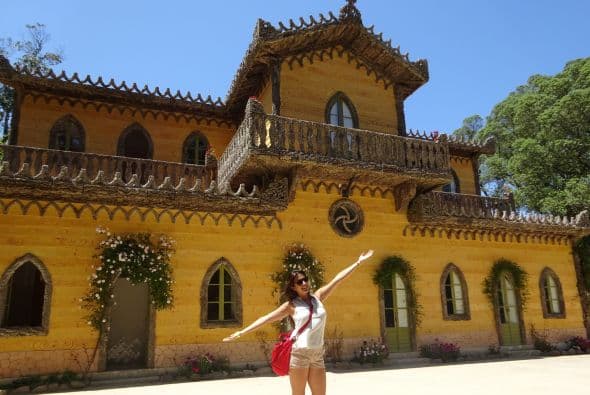 No cabe duda de que Maity se la pasó de maravilla descubriendo nuevos lugares.