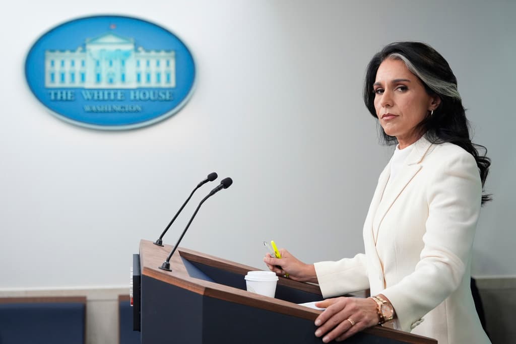 La directora nacional de Inteligencia, Tulsi Gabbard.