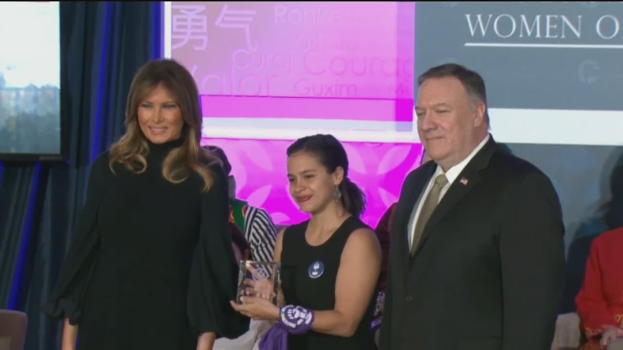 Líder estudiantil nicaragüense recibe premio 'Mujeres de Coraje 2020'