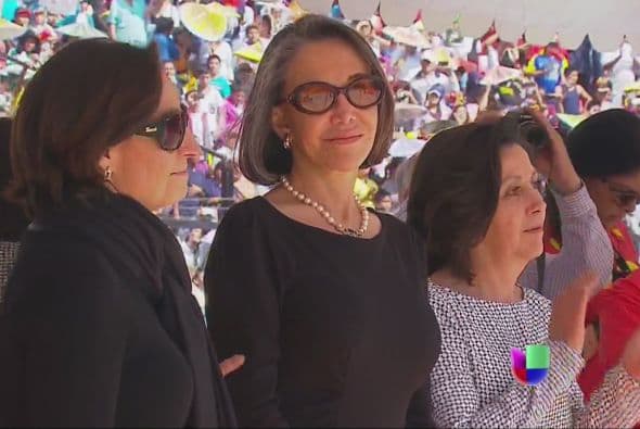 Una vez más Florinda Meza se conmovió hasta las lágrimas por las muestras de cariño.