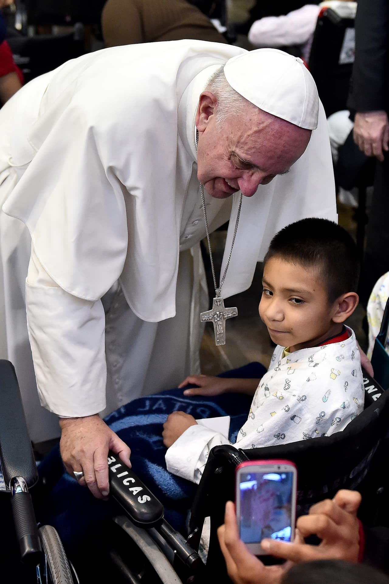 Sin duda fueron momentos que serán inolvidables para los pequeños del hospital.