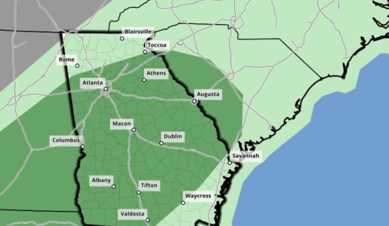 Tormentas eléctricas y un descenso a temperaturas heladas: lo que se prevé para Metro Atlanta