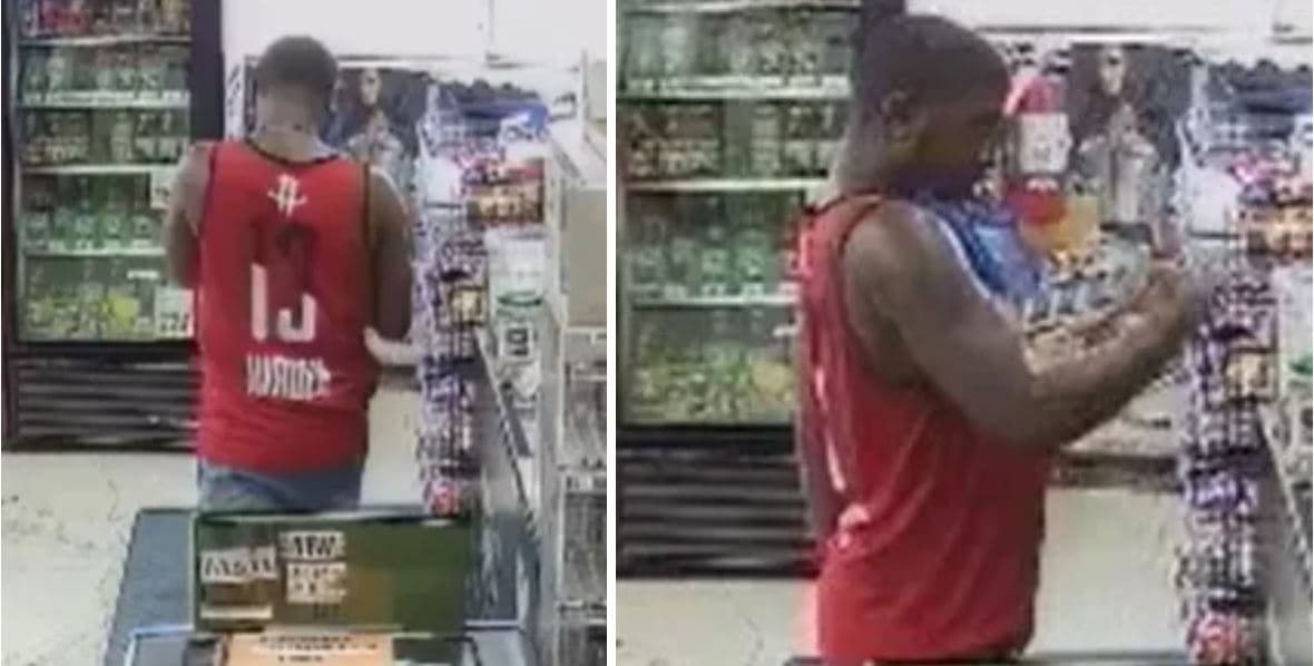 Oficiales buscan a sospechoso por abuso de tarjeta de crédito.