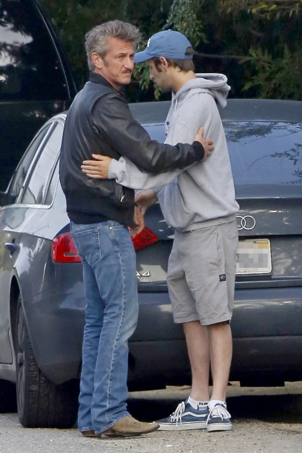 Ambos estaban en una carretera en Malibú.