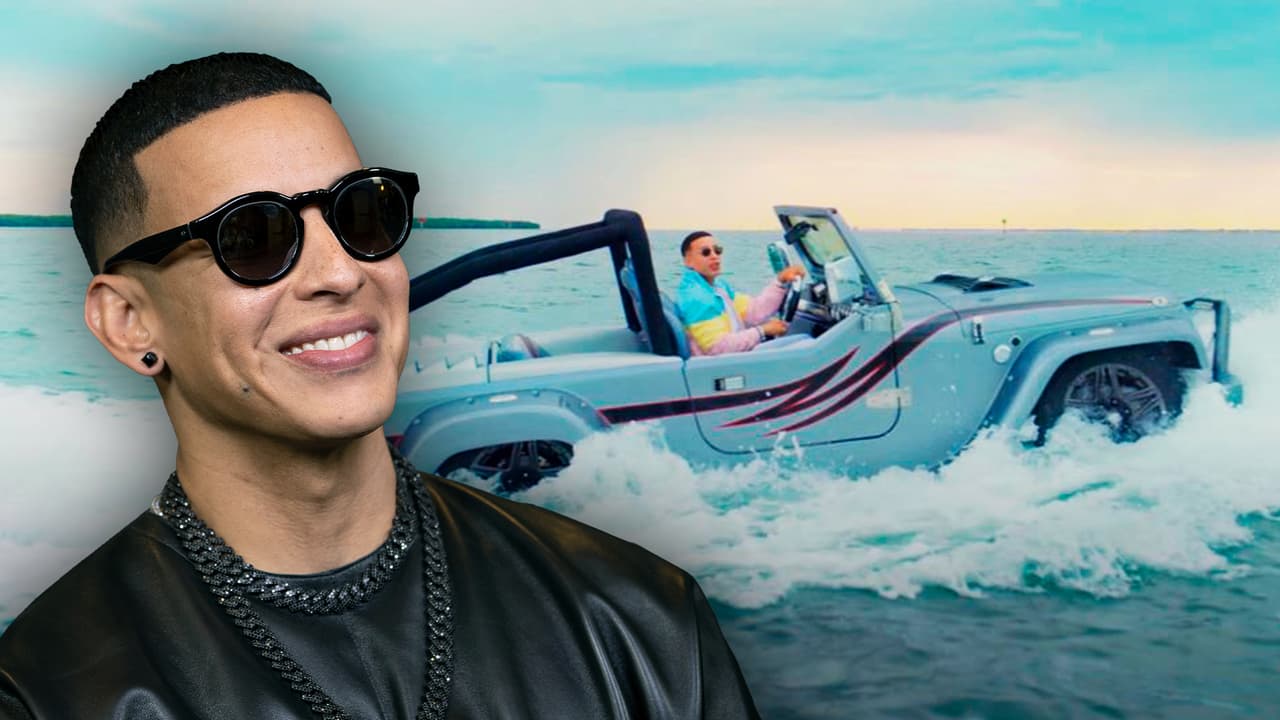 ¿Carro o bote? Esto es lo que conduce Daddy Yankee en el nuevo video de ‘Sal y Perrea Remix’