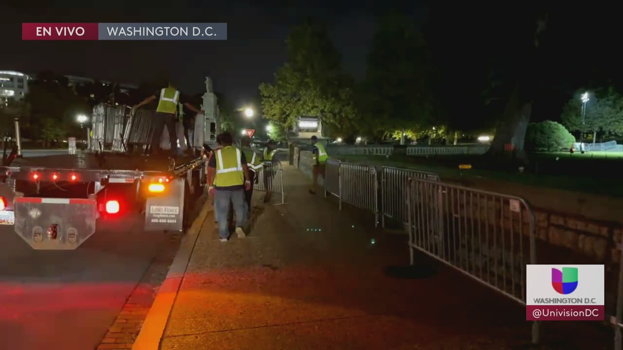 Autoridades refuerzan la seguridad en el Capitolio de Washington DC